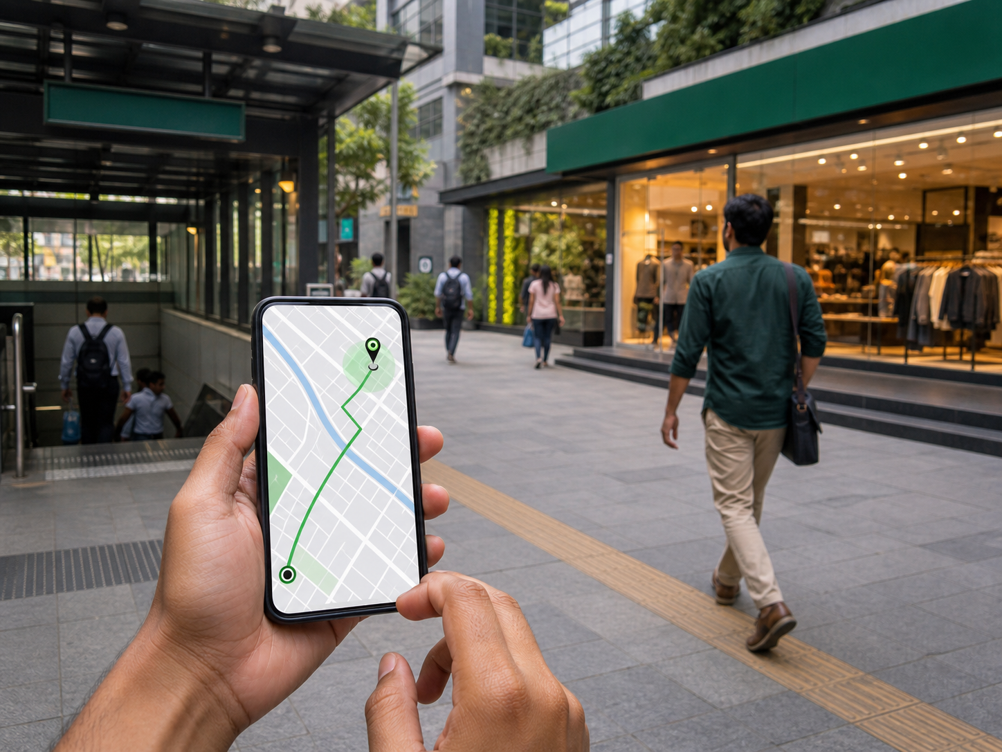 Geo.AI campaign using city location intelligence and audience signals